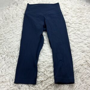 Lululemon Align™ High Rise Crop 17" True Navy